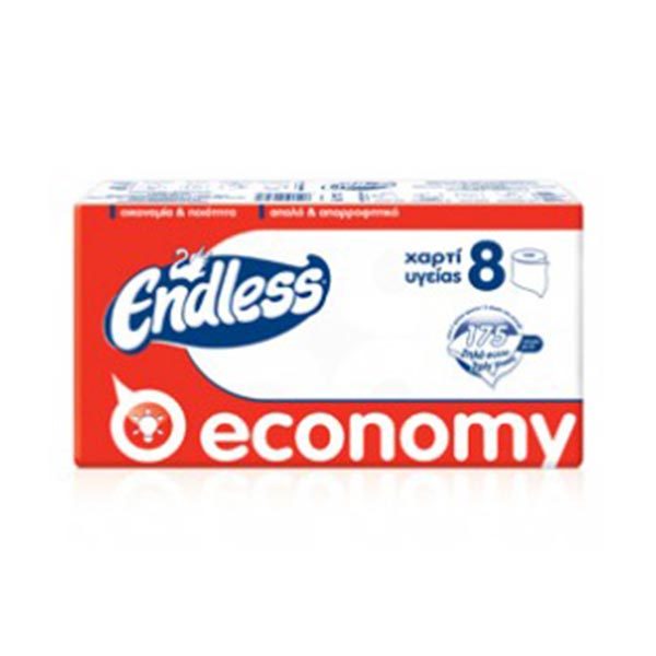 Χαρτί Υγείας Endless γκοφρέ Economy 70gr