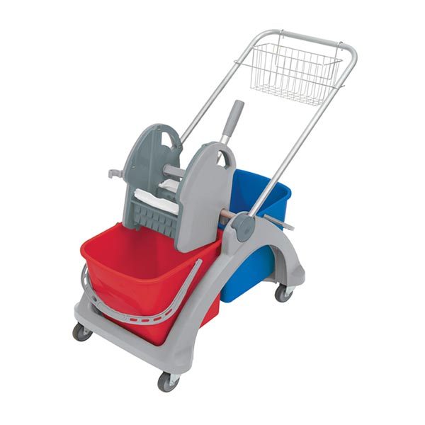 Καρότσι σφουγγαρίσματος Επαγγελματικό διπλό