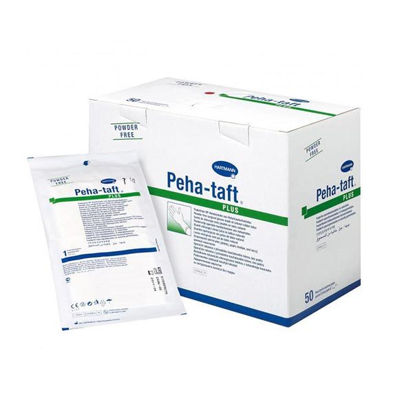 Γάντια χειρουργικά αποστειρωμένα χωρίς πούδρα Hartmann Peha-taft